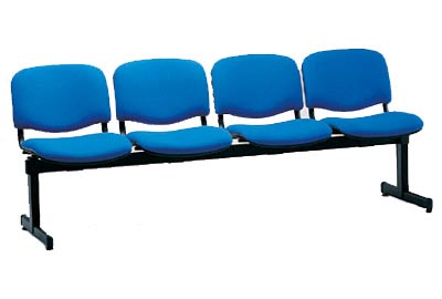Salle d'attente tissu 4 places