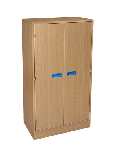 Armoire 2 portes battantes + étagère 70x40xH132cm