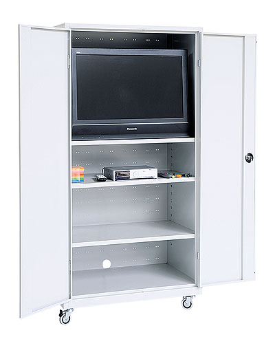 Armoire TV & média porte battantes H 178/90/60cm