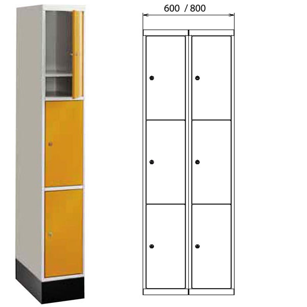 Armoire vestiaire S-237/806