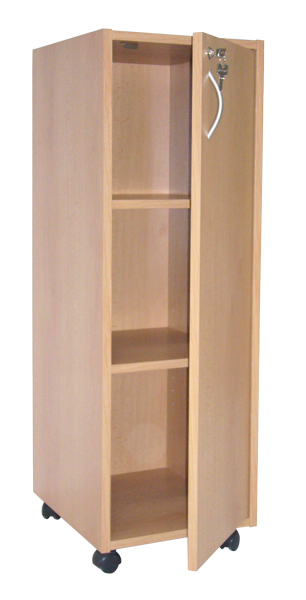 Armoire sur roulette avec porte